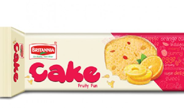 Britannia Bar Cake - 45 Gm X 60 (Fruit)
