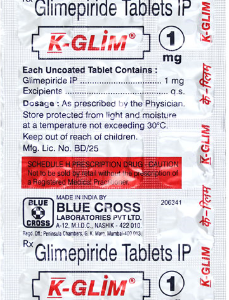 K-Glim1Mg Tab