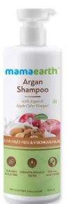 mamaearth Argan Shampoo With Argan & Apple Cider Vinegar for Frizz-free & Stronger Hair - 250 ml