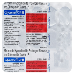 Glycomet Gp1 Tab 1X15