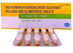 Glycomet-Gp 1 Forte | Glimepride + Metformin