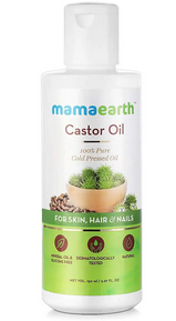 Castor Oil For Healthier Skin, Hair And Nails With 100% Pure And Natural Cold-Pressed Oil, 150Ml